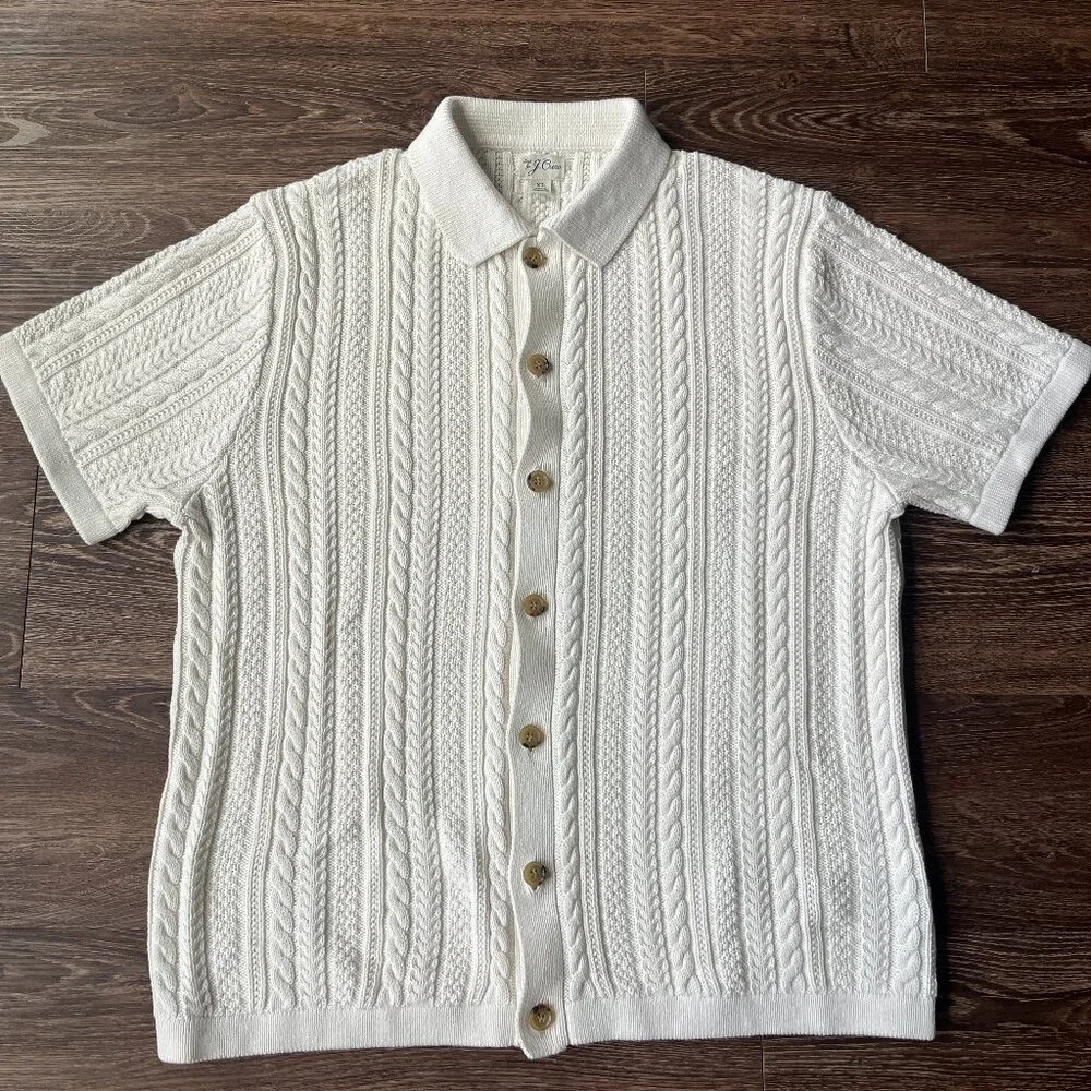 J. Crew Button Down Sweater Polo
